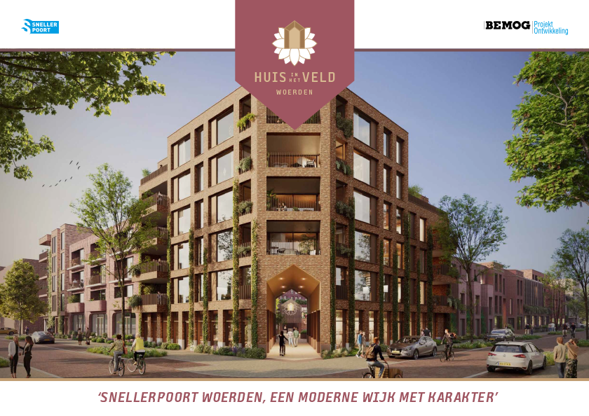 Voorblad van verkoopbrochure